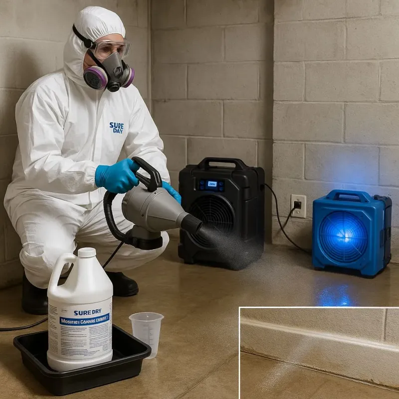 Sanitization and Odor Removal process in Long Creek, IL